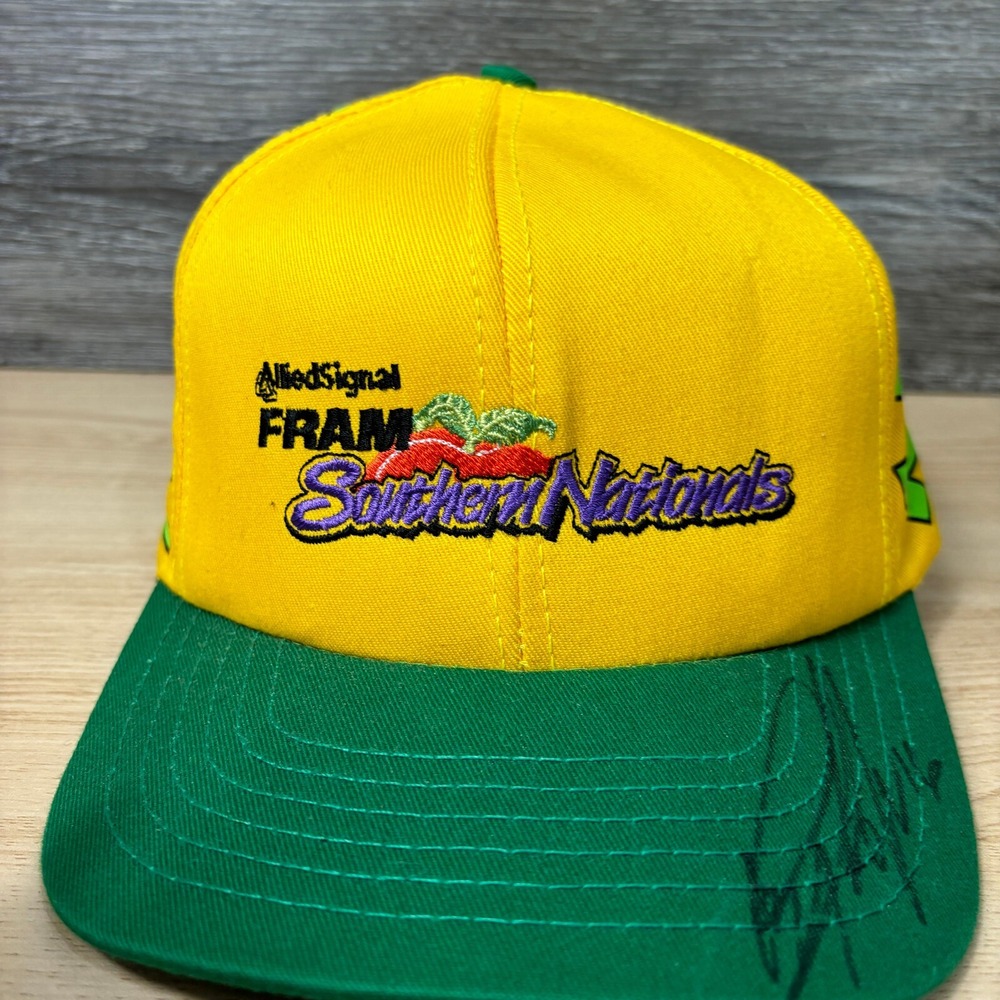 Vintage NHRA Hat Cap Snapback Southern Nationals Hot Rod Drag Racing 1994 Auto - Picture 6 of 10